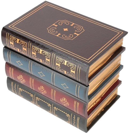 Libro di arte in scatola di conservazione - Scatola decorativa per libri d'arte - Unico design - Adatto per decorare la zona di lavoro domestica - Scatola di conservazione per libri d'arte - Ideale per decorare
