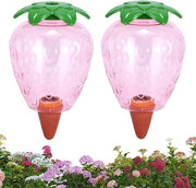 Irrigazione automatica per piante - 2 pezzi, 550ml rilasciatore di acqua per piante da giardino e da interno, ideale per fragole e piante da giardino