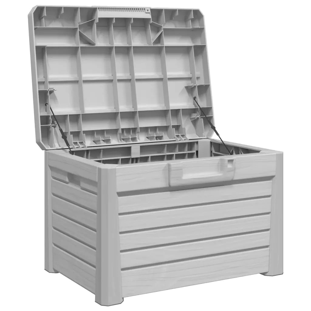 Contenitore Cuscini Grigio 73x50,5x46,5 cm in Polipropilene 366601