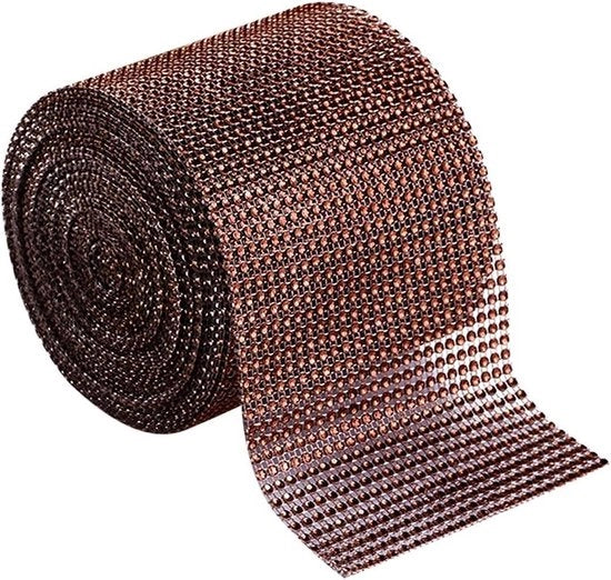 Nastro di strass 24 righe 10 yard - decorazione di diamante per matrimoni e feste