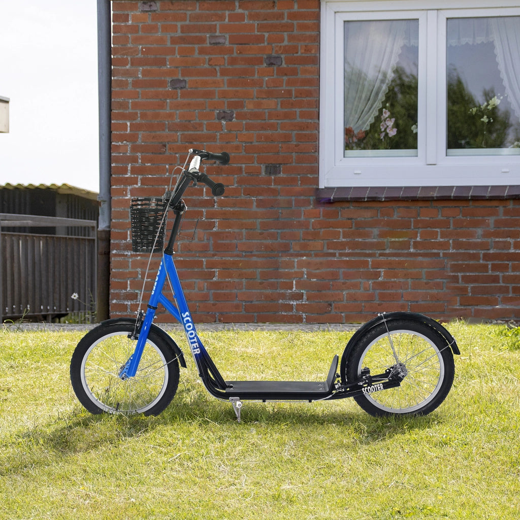 Scooter per Bambini ¨C zephmum ¨C Regolabile, Blu e Nero