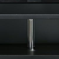 Mobile TV 105x40x55 cm per TV fino a 45 Nero e Marrone