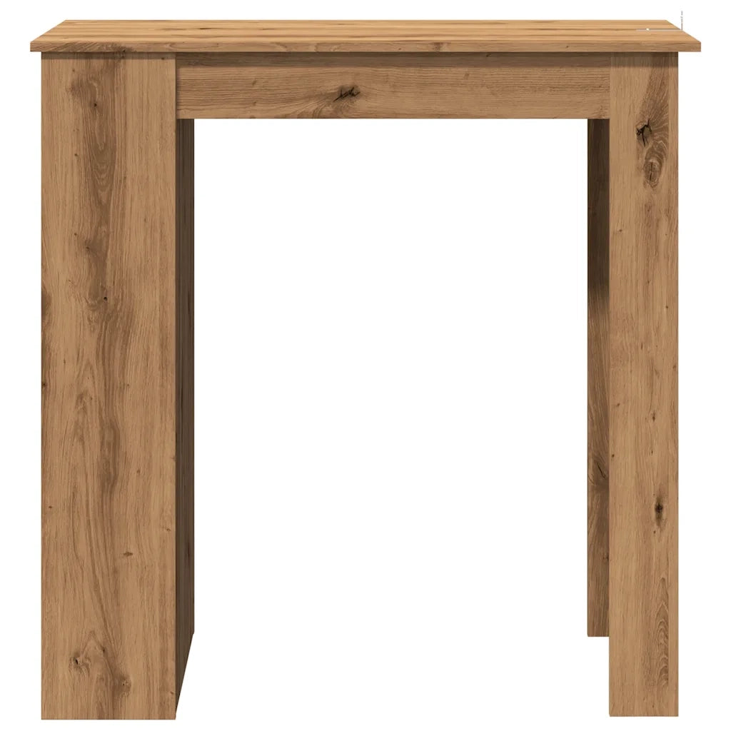 Tavolo da Bar con Ripiani Rovere 102x50x103,5 cm in Truciolato 856763
