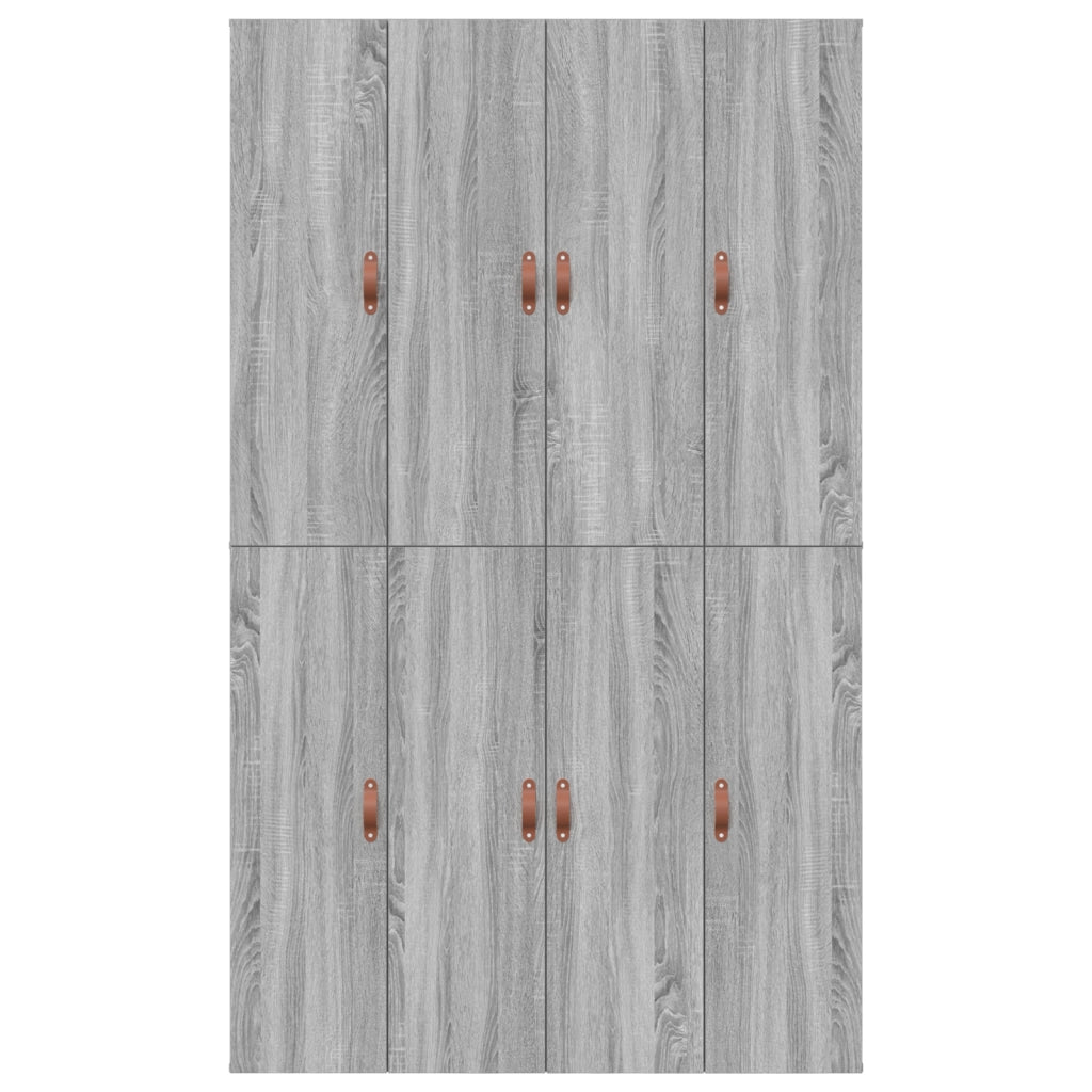 Struttura letto con contenitore  Grigia Sonoma 120x190 cm