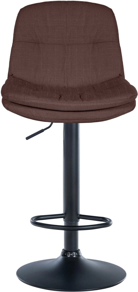 Barhocker Laurel Stoff schwarz