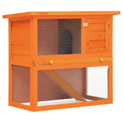 Conigliera all'Aperto Gabbia Piccoli Animali 1 Porta Legno    cod mxl 50385