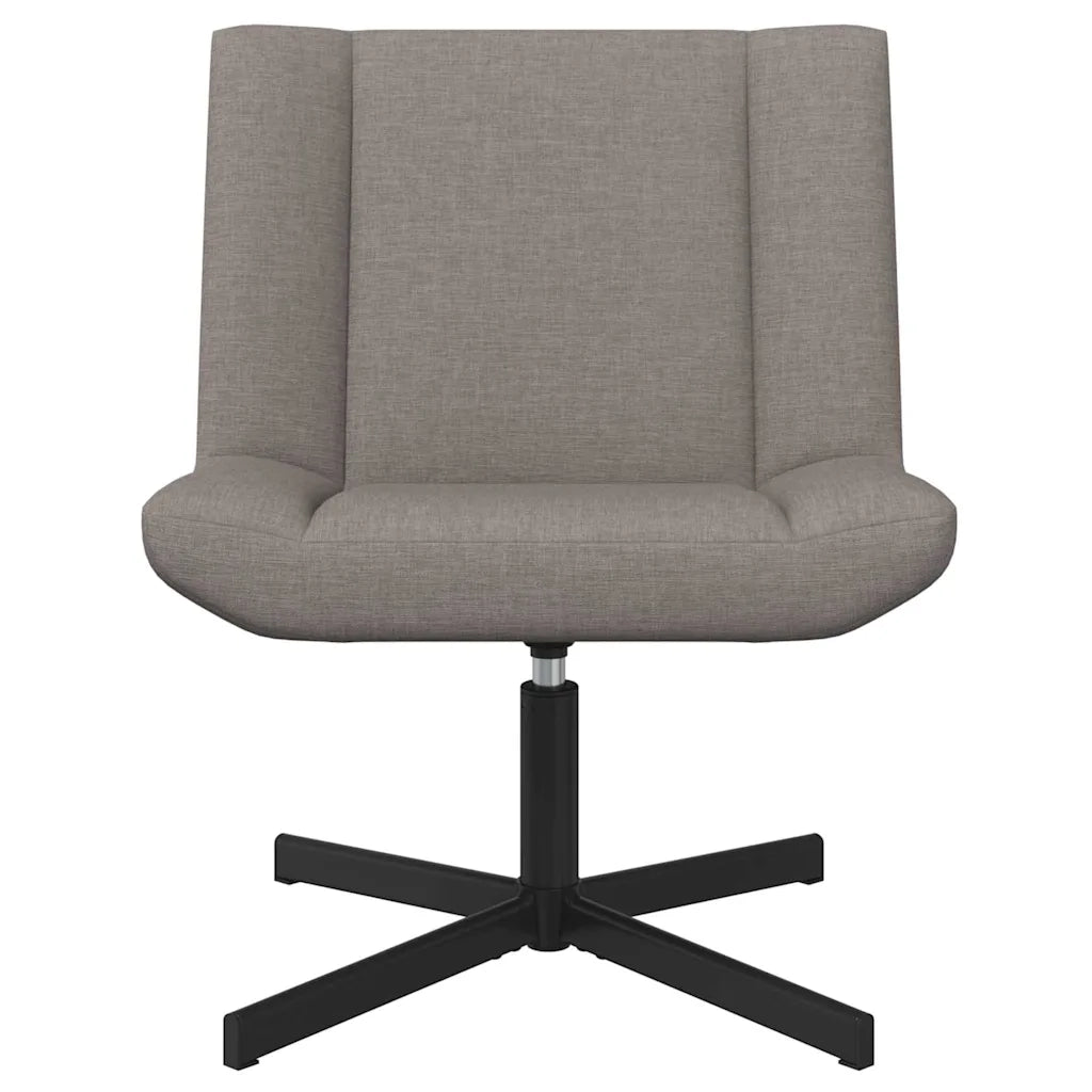Sedia girevole Tortora 63 x 75 x 76 cm Tessuto CFW1797474