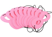 Accessori da maschera - 10 pezzi - Rosa - Decorazioni per costumi - Abbigliamento da festa - Velluto duraturo - Cintura adattabile