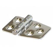CERNIERA INOX MM.59X37 ROVESCIATA