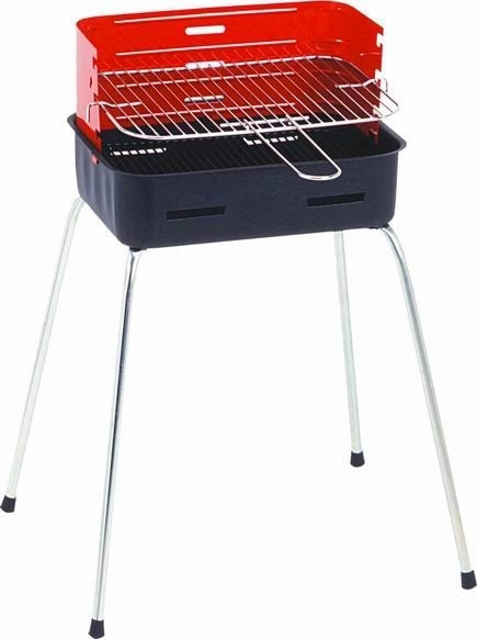Barbecue fornacella a carbone rettangolare 23 x 37 x 68 cm filcasalinghi
