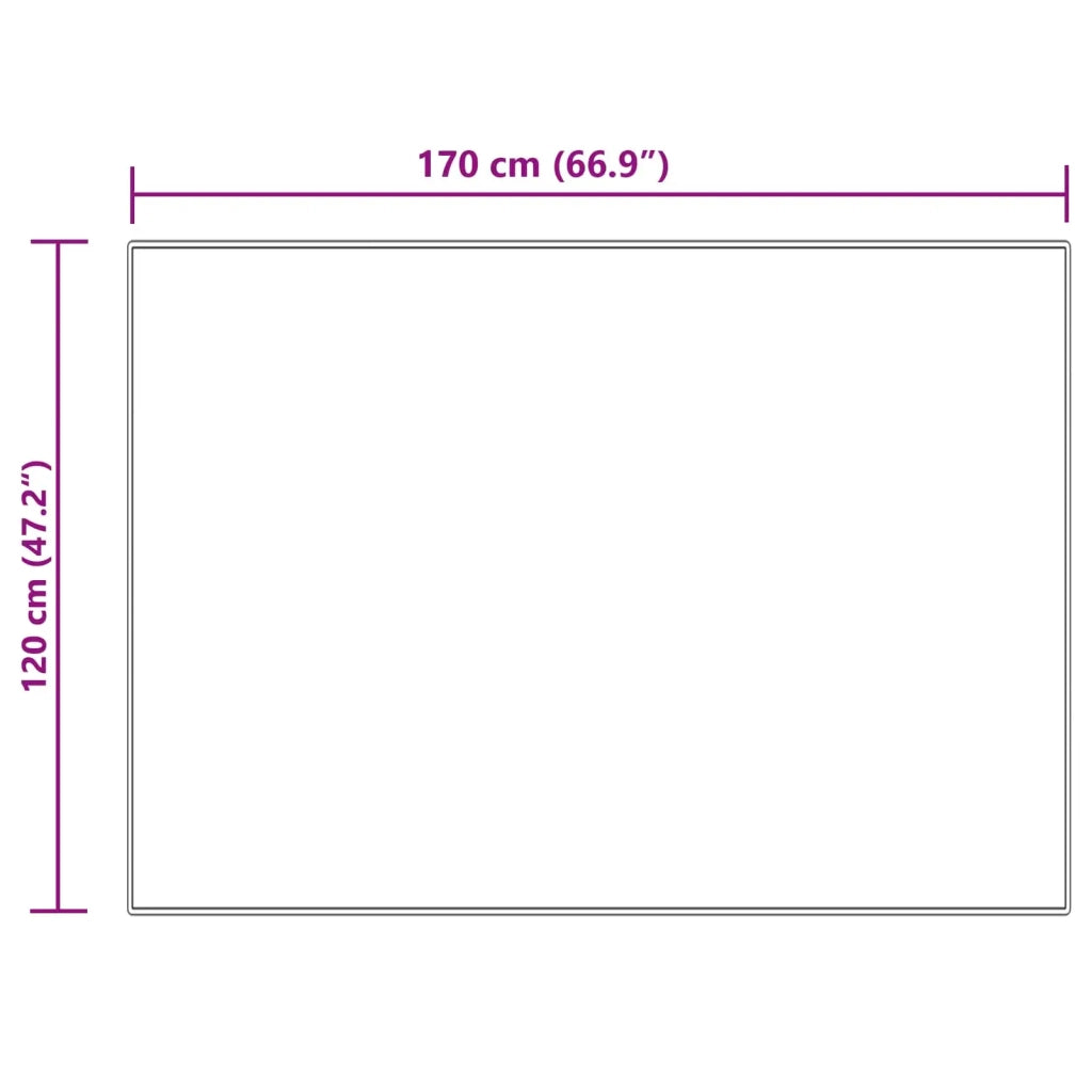 Tappeto in finta TAFALLA | Tappeto del soggiorno Crema 120 x 170 cm Poliestere