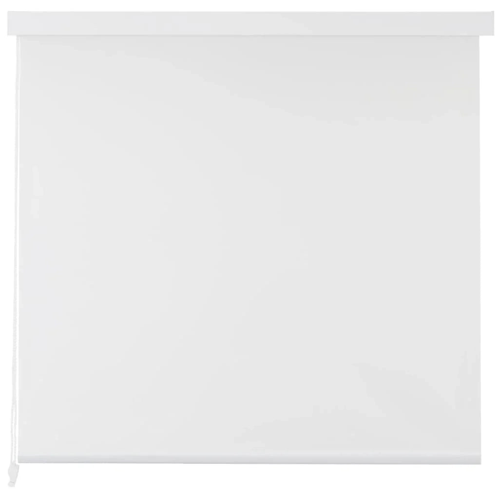 Tenda a rullo per doccia 100 x 240 cm bianca 02_0005561