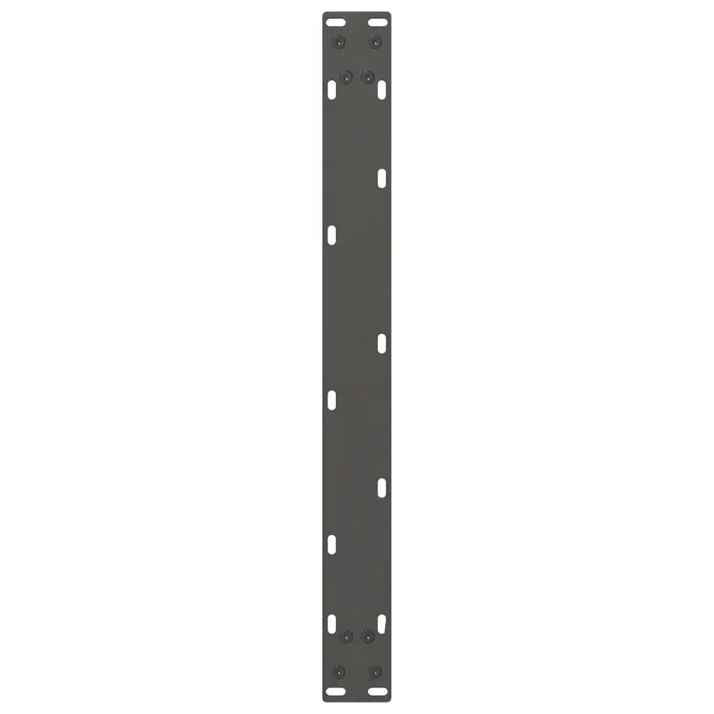 Gambe per Tavolino da Caff¨¨ Antracite 2 pz-Set di 2 Gamba per Tavolo 70x(30-31) cm Acciaio