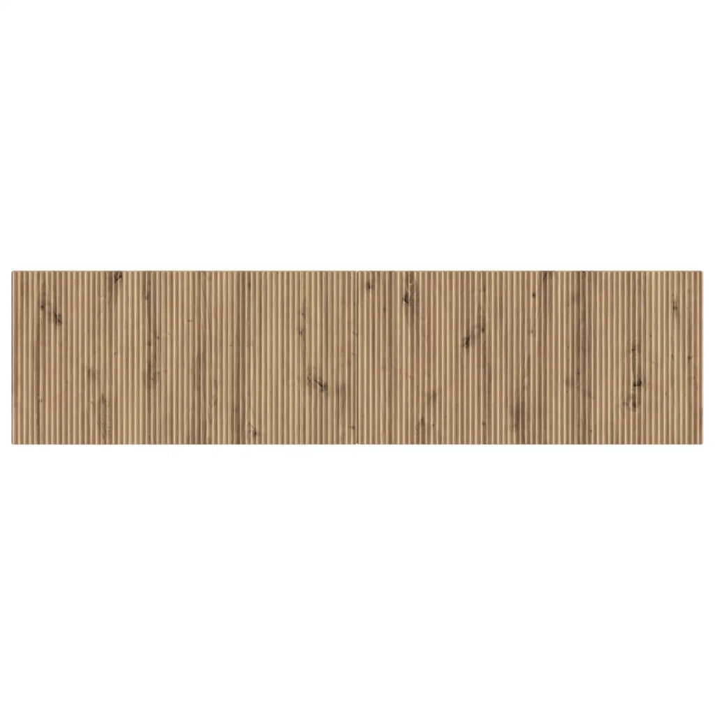 Testiera da Muro ARNHEM Rovere Artigianale Legno ingegnerizzato 896714