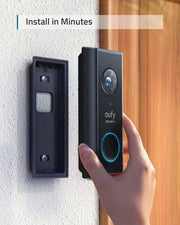 Deurbellino di sicurezza addizionale con batteria 2K HD riconoscimento facciale audio HomeBase 2