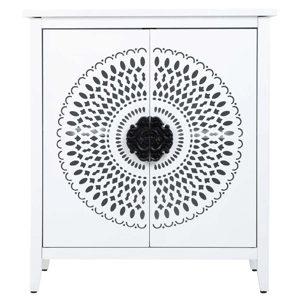 Credenza in legno a 2 porte 78x38x87