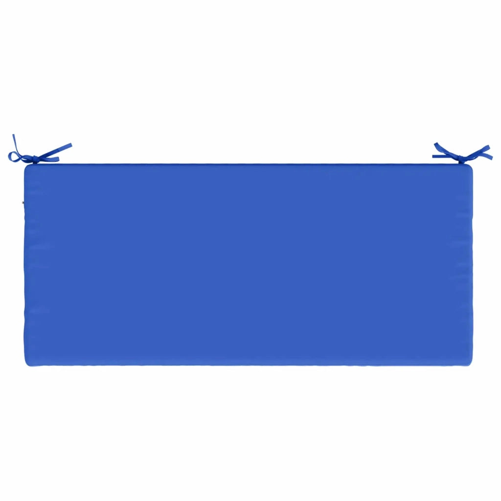 Cuscino per panchina SOEST 100% Poliestere Blu Reale 949286
