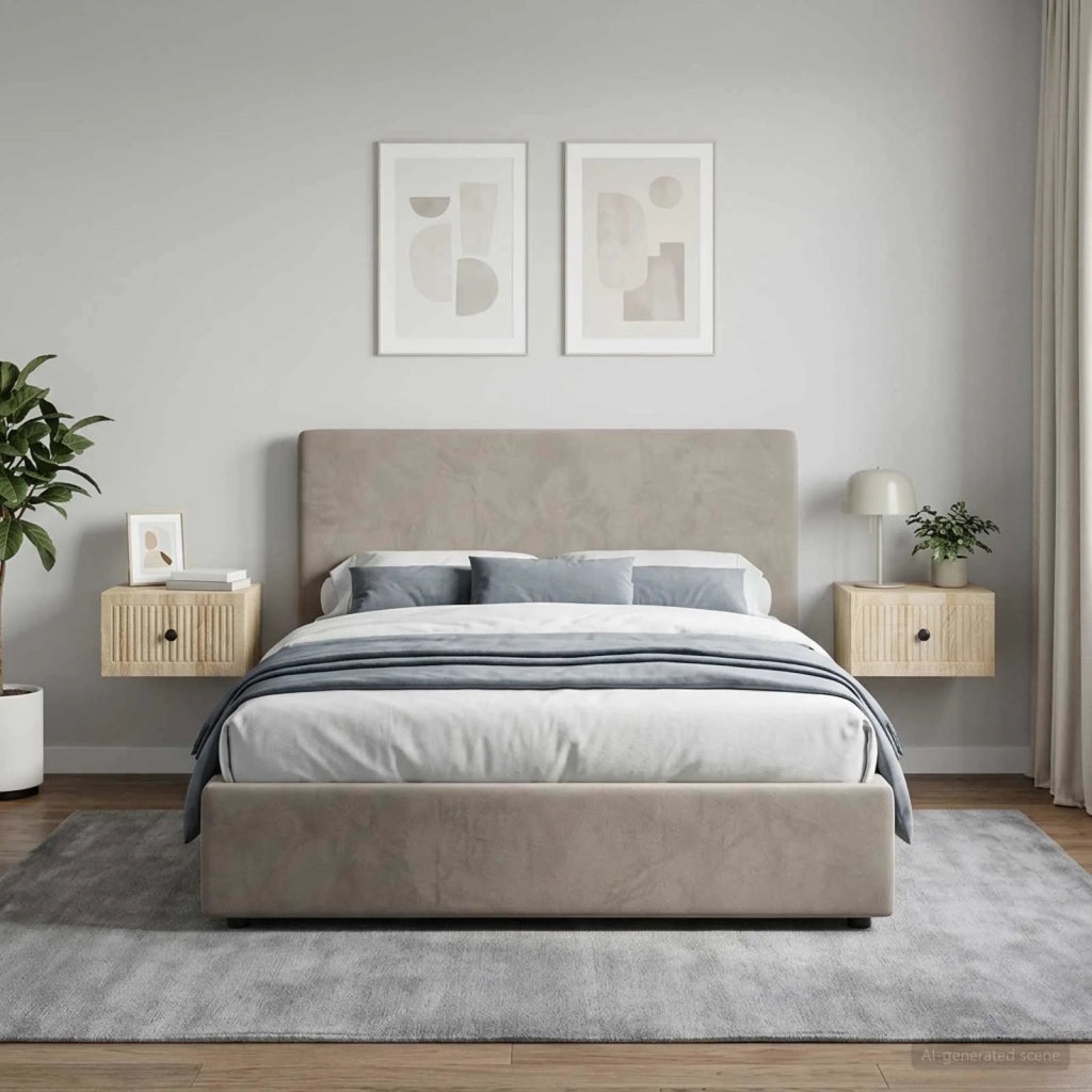 Mobiletto da notte a muro 2 pz Rovere Sonoma 33 x 34,5 x 20 cm 897920