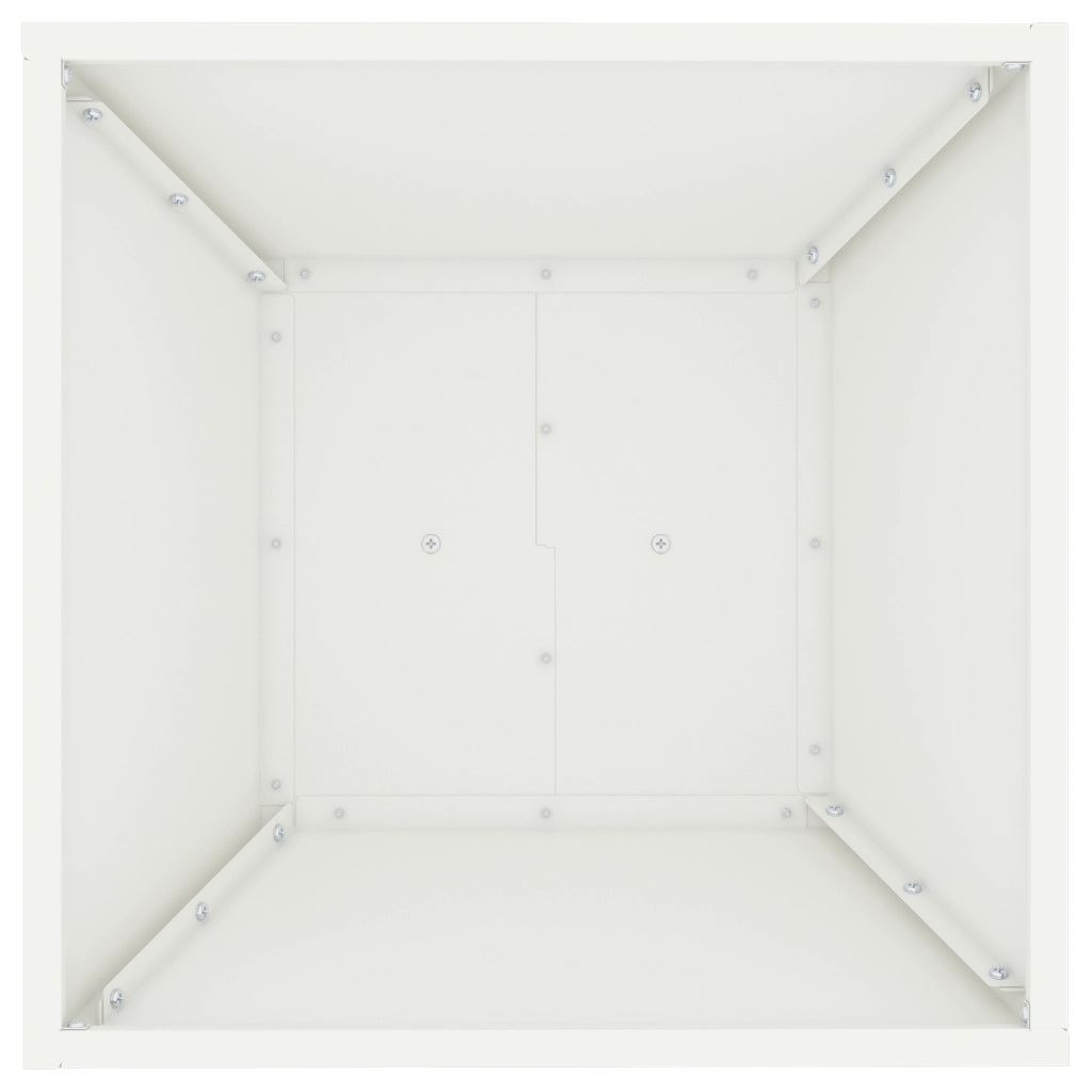 Supporto per piante Bianco Metallo 40 x 40 x 101 cm
