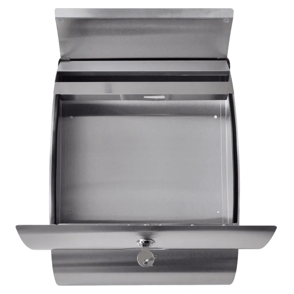 Casetta della Posta Doppia con Supporto in Acciaio Inox CFW6219868