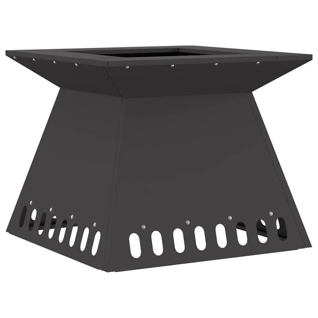 Focolare Nero 48 x 48 x 40 cm Acciaio CFW2204455