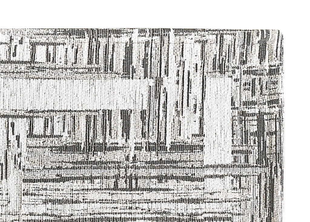 Tappeto Arredo Salotto Antiscivolo Scendiletto Camera Dis. Bangkok By Suardi - 140x200 - Grigio