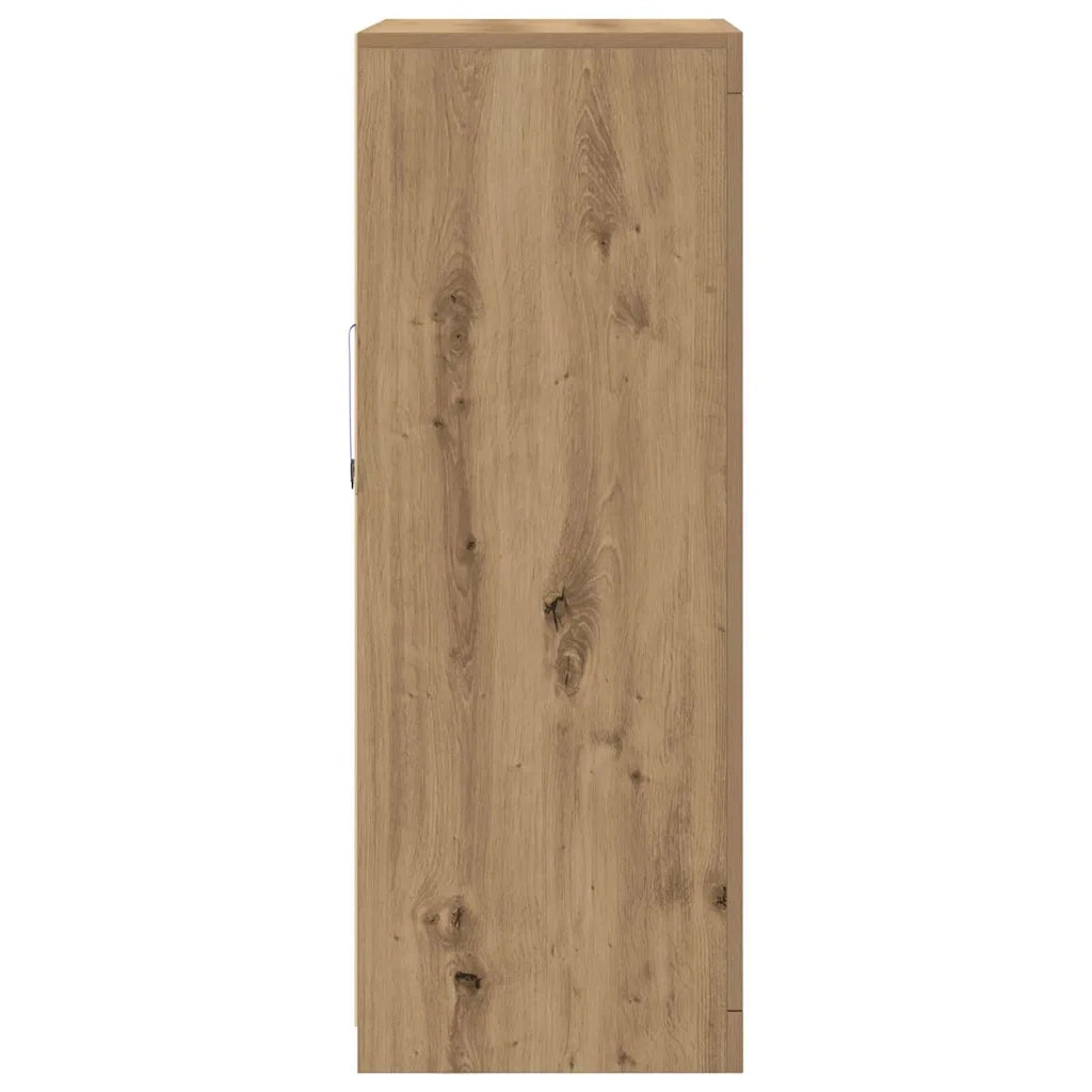Credenza | Madia LED Rovere artigianale 60,5 x 37 x 100 cm