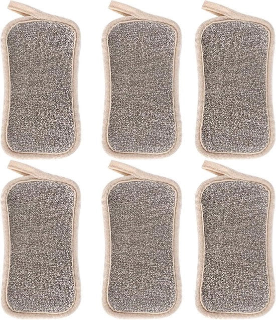 Set di spugne multifunzionali - 6-pack - Non abrasivi - Spugne per la cucina - Lavaggio dei piatti - Pulizia delle superfici