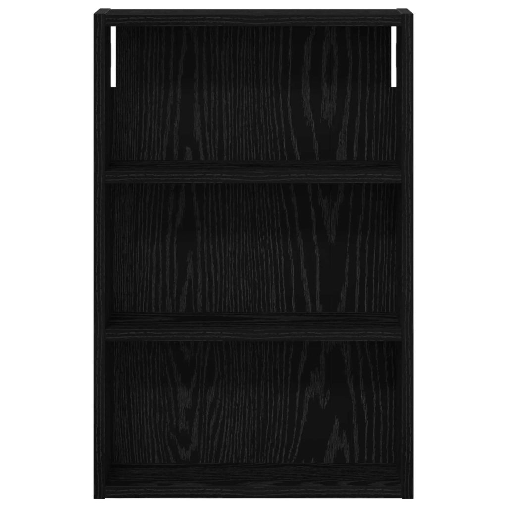 Armadio da bagno a muro Rovere Nero 40 x 10 x 60,5 cm 889352