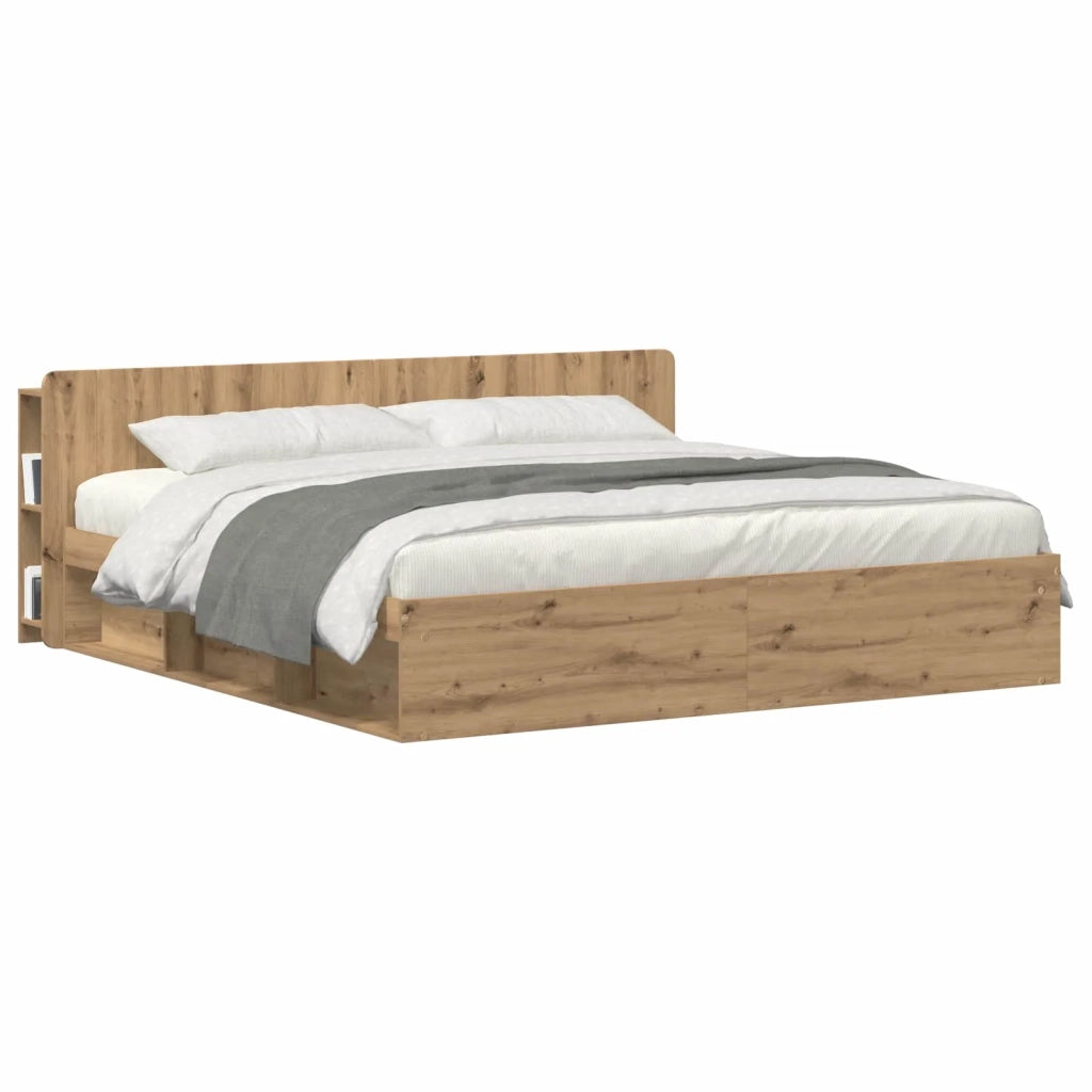Testata del letto Rovere Artigianale Legno ingegnerizzato 8001245