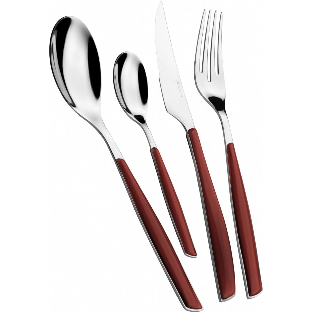 GLAMOUR, Posate Set 24 Pz, Scatola Window, Casa Bugatti