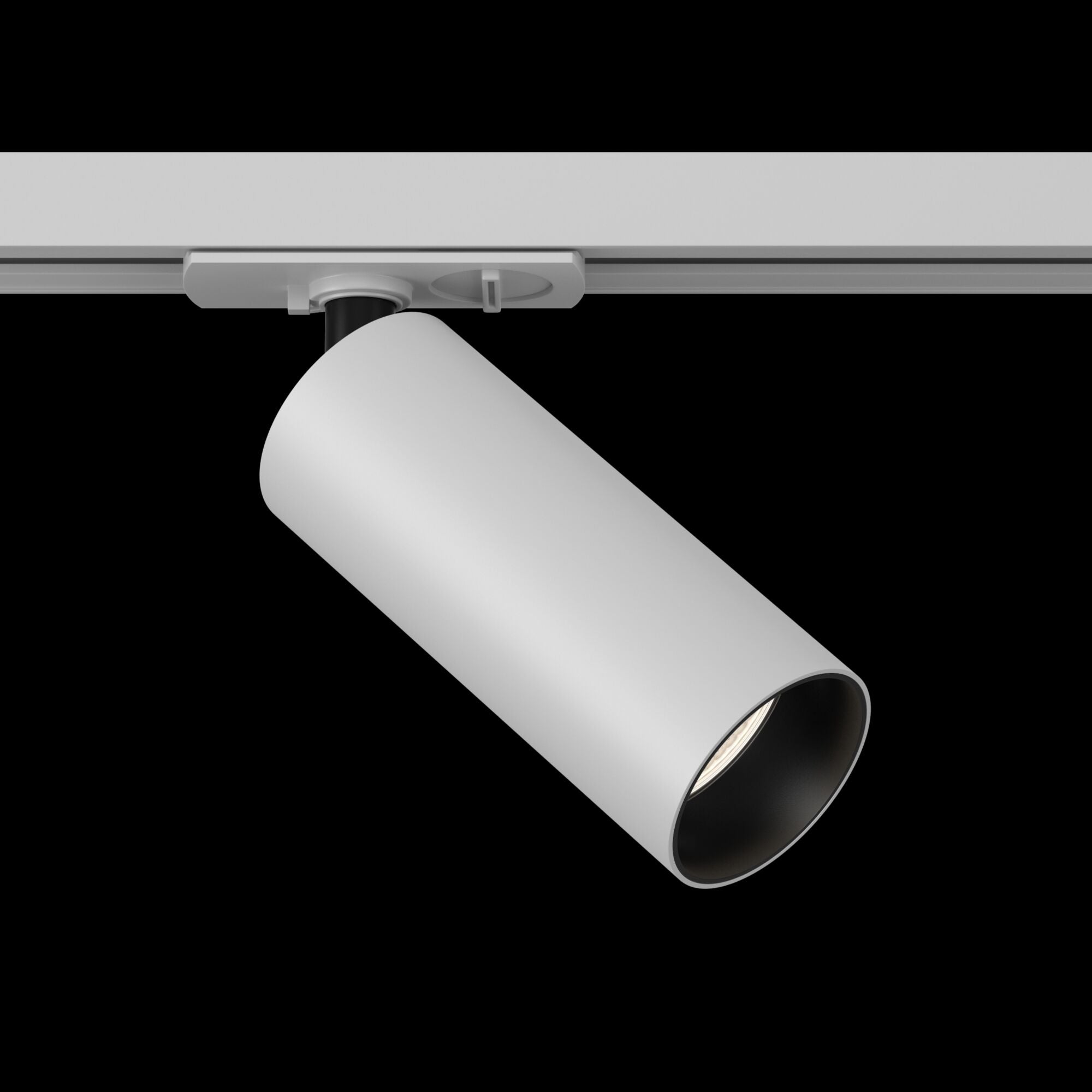 Faretto a LED per Sistema Illuminazione Binario 12W 3000K in Alluminio Focus LED  Bianco