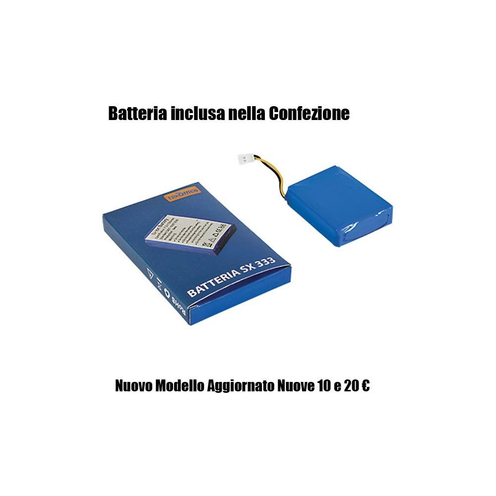 Trade Shop - Rilevatore Banconote False Verifica Conta Banconote A Batteria E Dc 9v Bce Teste -
