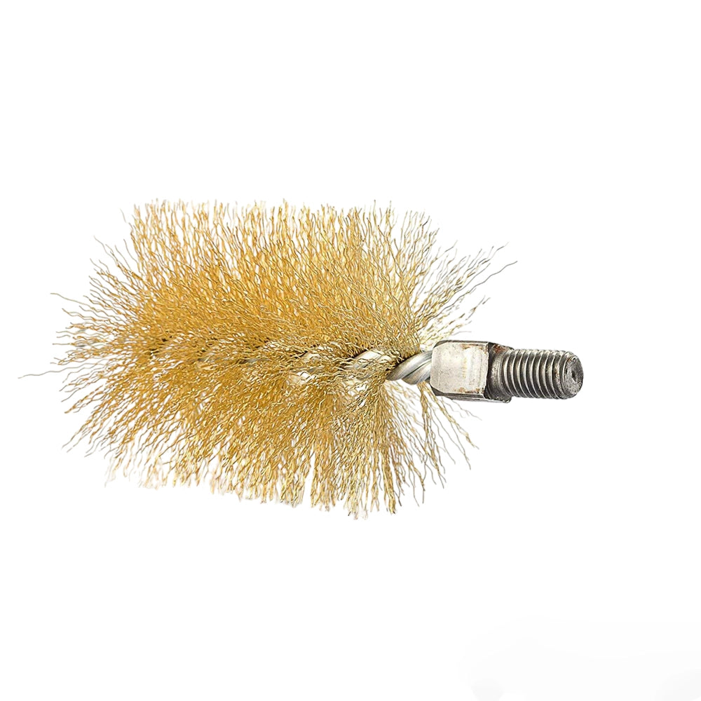 SCOVOLO TONDO ATTACCO FILETTATO 12MA Ø30 mm PULIZIA STUFA CANNA FUMARIA CEBO