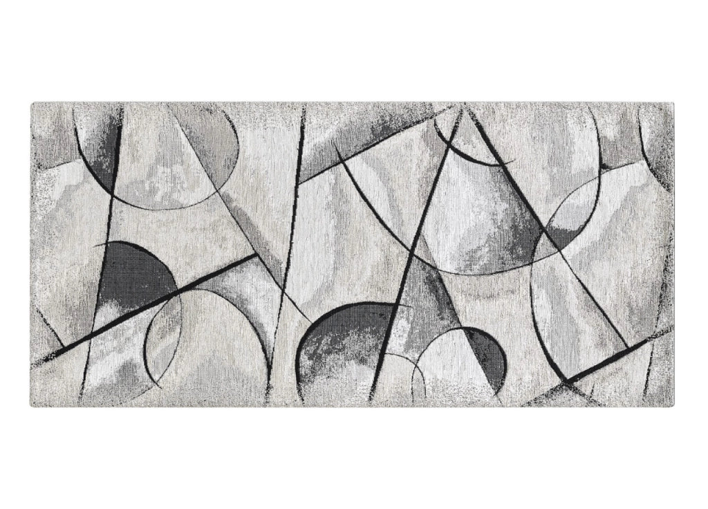 Tappeto Passatoia Cucina Corsia Retro Antiscivolo Disegno Universo By Suardi - 55x240 - Grigio