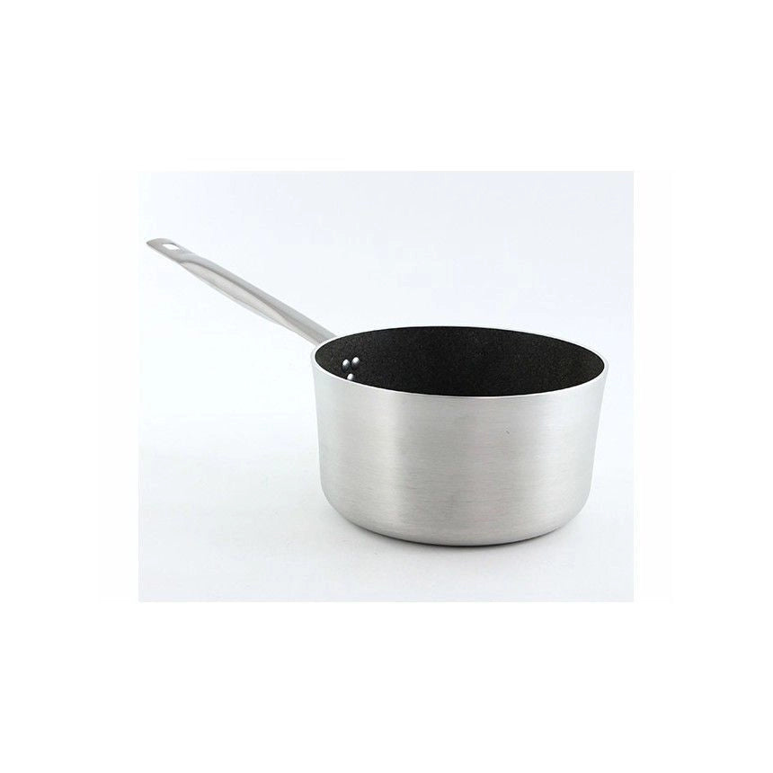 Ballarini BLL670C24 Granite Casseruola Media 1 Manico Professionale Alluminio Antiaderente Kerastone 24 cm colore Grigio