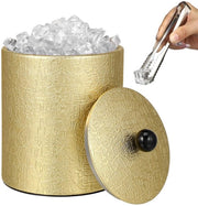 Semifreddo a doppia parete con coperchio - IJsblokjeshouder con maniglia - Filtro integrato - Raffreddatore di vino/Champagne - Capacità 1,3 L - Isolamento perfetto - Ijskoeler