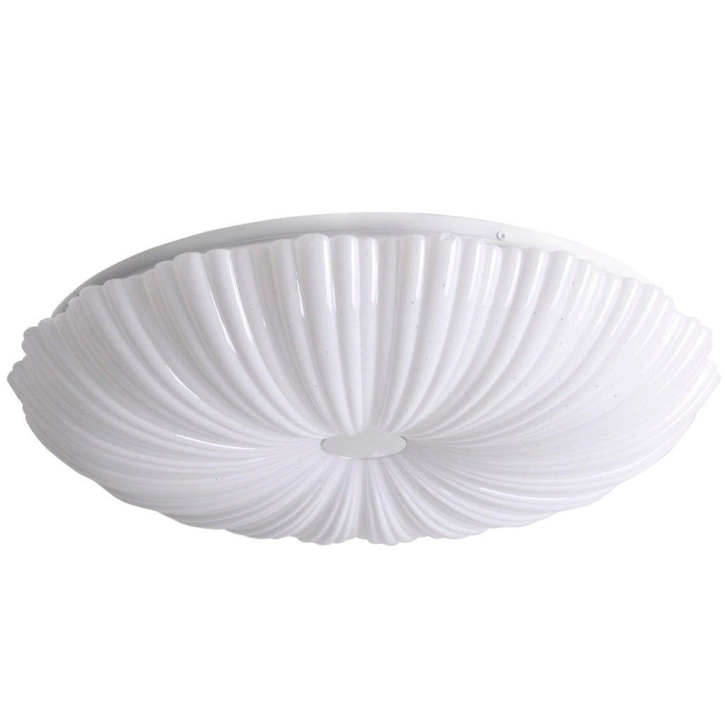 Plafoniera LED Polux Flower 48cm 72W con telecomando