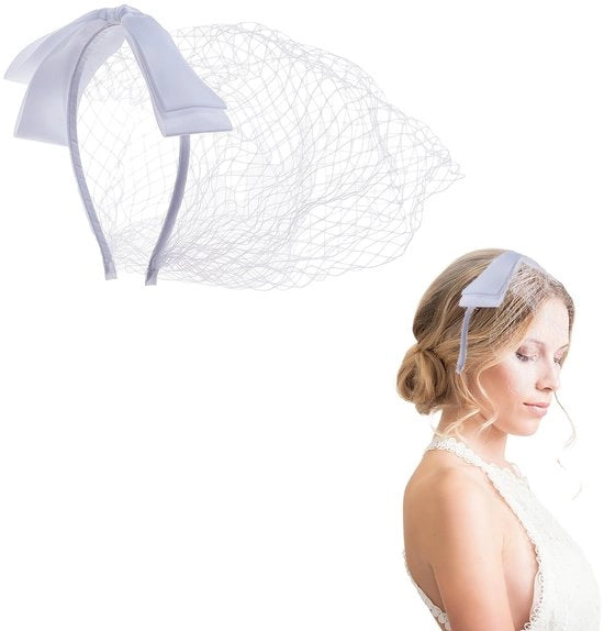 Sluier per donne - Vintage cappello - Cintura per capelli - Sluier per donne - Festa del tè - Comodo da indossare - Copricapo per donne