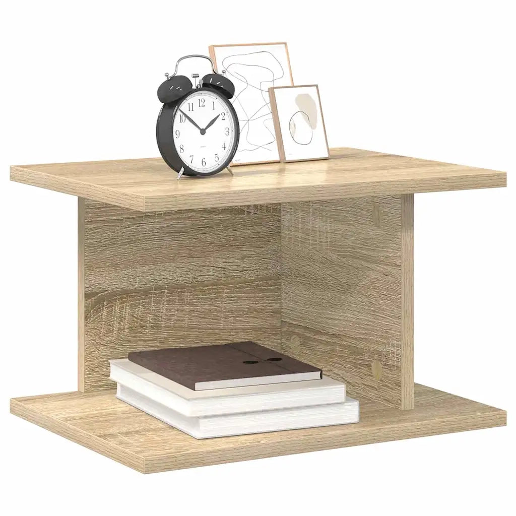 Comodino 2 pcs Rovere Sonoma 40 x 30 x 25 cm Legno multistrato