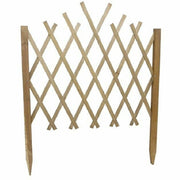 Trade Shop - Traliccio Legno Rete Estensibile Naturale Rampicanti Staccionata 117x65cm 219841 -