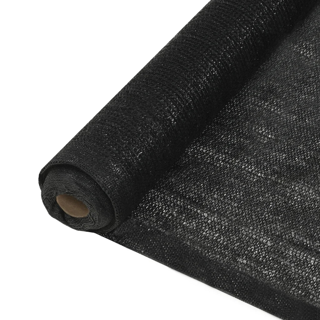 Rete per Privacy in HDPE 2x25 m Nera
