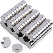 Mini Magnetici 8x3mm Forti, 110 pz Mini Magnetici, Magnetici Neodimio Rotondi Piani Magnetici Acquista Magnetici per Pannello Magnetico Pannello da Parete Foto