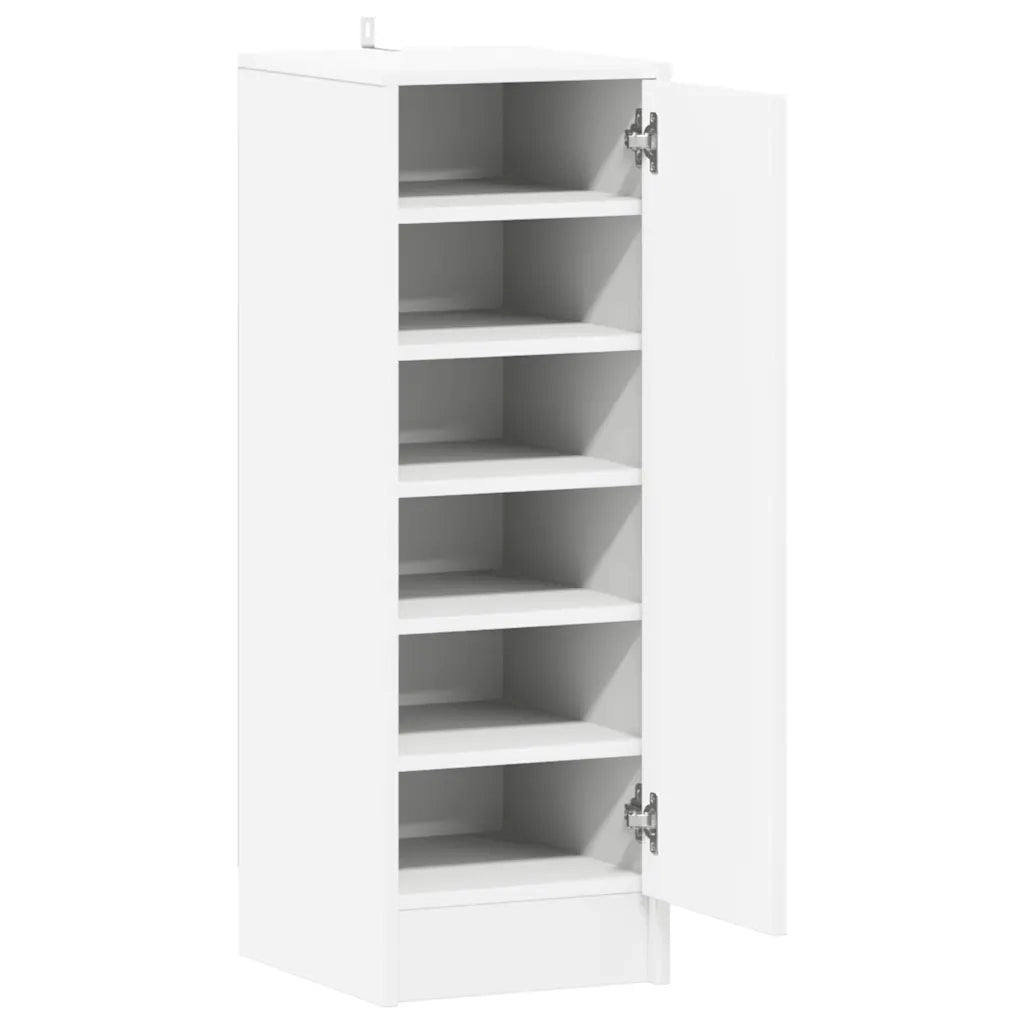 Scarpiera Bianca 32x35x92 cm in Truciolato cod mxl 52760