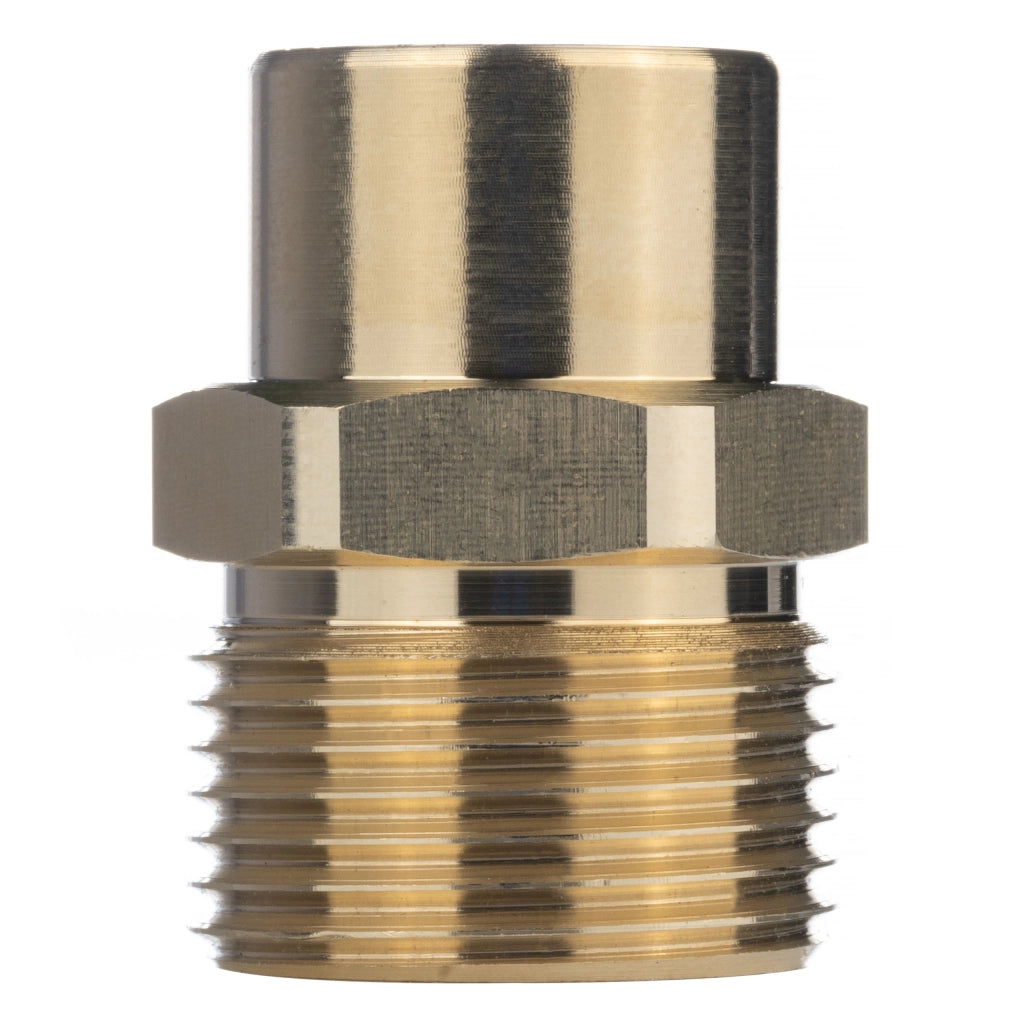 Adattatore Riduzione M22 a 1/4" per Idropulitrice – Ottone di Alta Qualità | Filettatura M22x1,5 mm, 14 mm