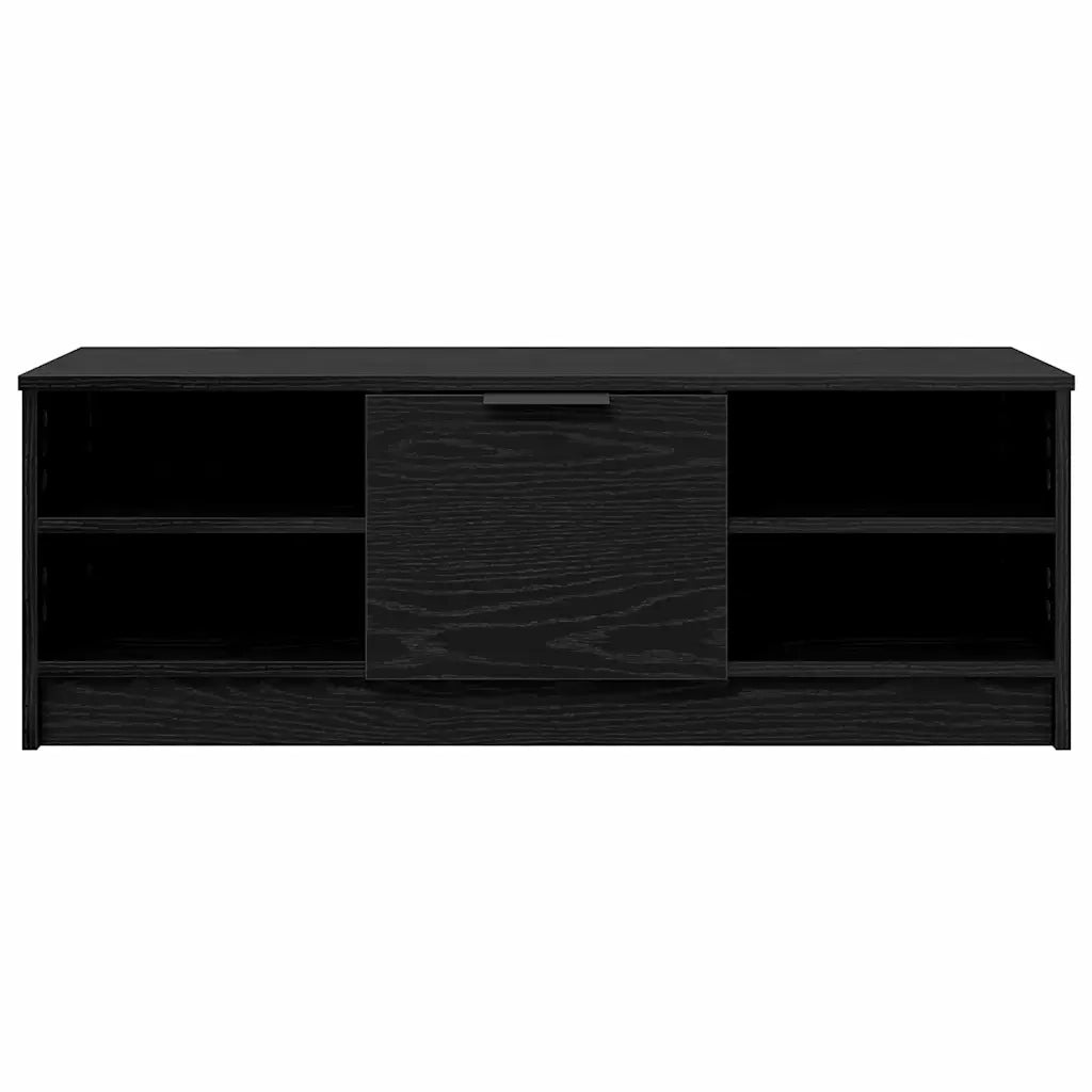 Mobile TV Rovere Nero 102 x 35 x 36,5 cm Legno multistrato