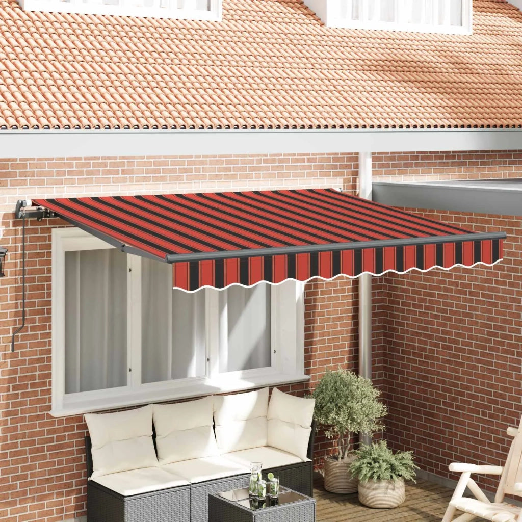 Tenda Retrattile Arancione 300 x 200 cm Tessuto 3329520