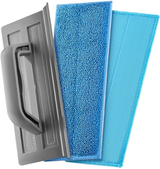 Douchewisser a tiro, largo 25 cm | 100% silicone | 2 microfibra stracci per pulire e lucidare | Multifunzionale per specchi, marmo, piastrelle e finestre | Douchewisser perfetto | Douchewandwisser