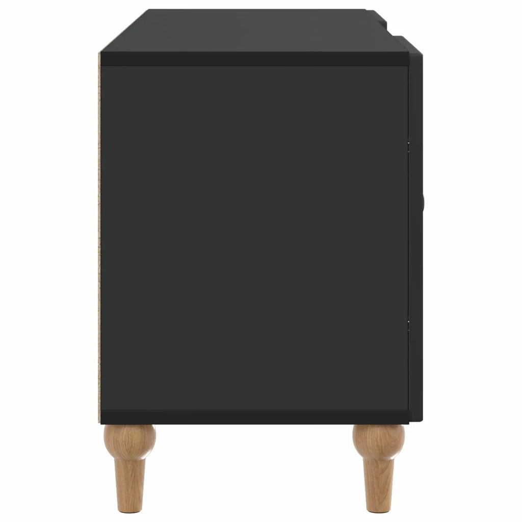 Mobile TV-Credenza per TV Nero 102 x 34,5 x 50 cm Legno ingegnerizzato 146394