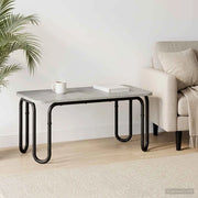 Tavolino da salotto Grigio Cemento 79,5 x 40 x 36 cm 8007718